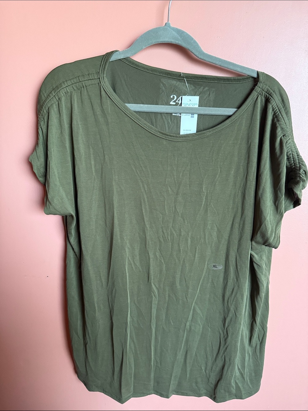 Maurices Olive Green Short Sleeve Crewneck Tee
